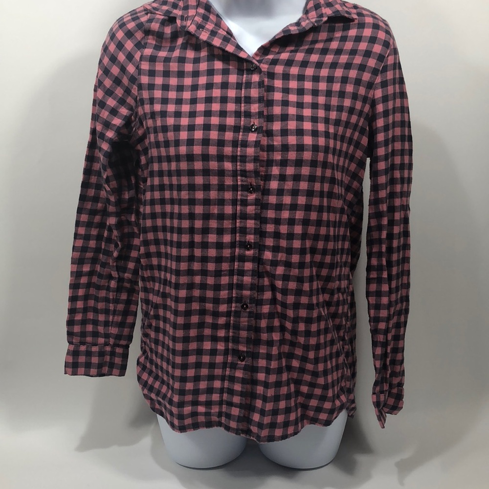 Women’s Size 2 H&M Longsleeve Cotton Flannel Shirt